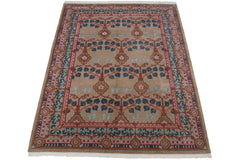 8.5x12 Vintage Indian Arts And Crafts Design Carpet // ONH Item mc002275 Image 9