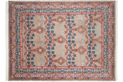 8.5x12 Vintage Indian Arts And Crafts Design Carpet // ONH Item mc002275 Image 12