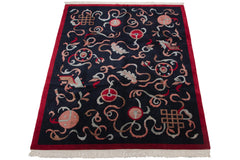 8x10 Vintage Contemporary Indian Peking Design Carpet // ONH Item mc002278 Image 10