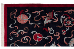 8x10 Vintage Contemporary Indian Peking Design Carpet // ONH Item mc002278 Image 11