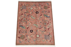 8x10 Vintage Contemporary Indian Peking Design Carpet // ONH Item mc002279 Image 4