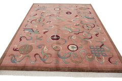 8x10 Vintage Contemporary Indian Peking Design Carpet // ONH Item mc002279 Image 5