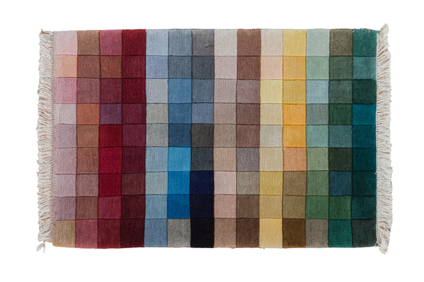 2x3.5 Vintage Indian Modern Design Rug // ONH Item mc002280 Image 7