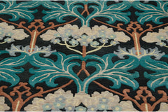 6x9 Vintage Indian William Morris Design Carpet // ONH Item mc002281 Image 6
