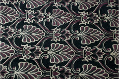 7.5x10 Vintage Indian Damask Design Carpet // ONH Item mc002282 Image 3
