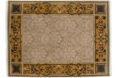 9x12 Vintage Indian Savonnerie Design Carpet // ONH Item mc002284 Image 9