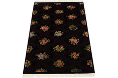 6x9 Vintage Contemporary Indian Aubusson Design Carpet // ONH Item mc002286 Image 3