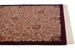 6x9 Vintage Contemporary Indian European Design Carpet // ONH Item mc002287 Image 4
