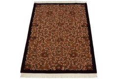 6x9 Vintage Contemporary Indian European Design Carpet // ONH Item mc002287 Image 8