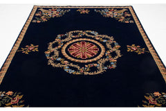 6x9 Vintage Indian Aubusson Design Carpet // ONH Item mc002288 Image 8