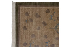 6x9 Indian Folk Art Design Carpet // ONH Item mc002293 Image 7