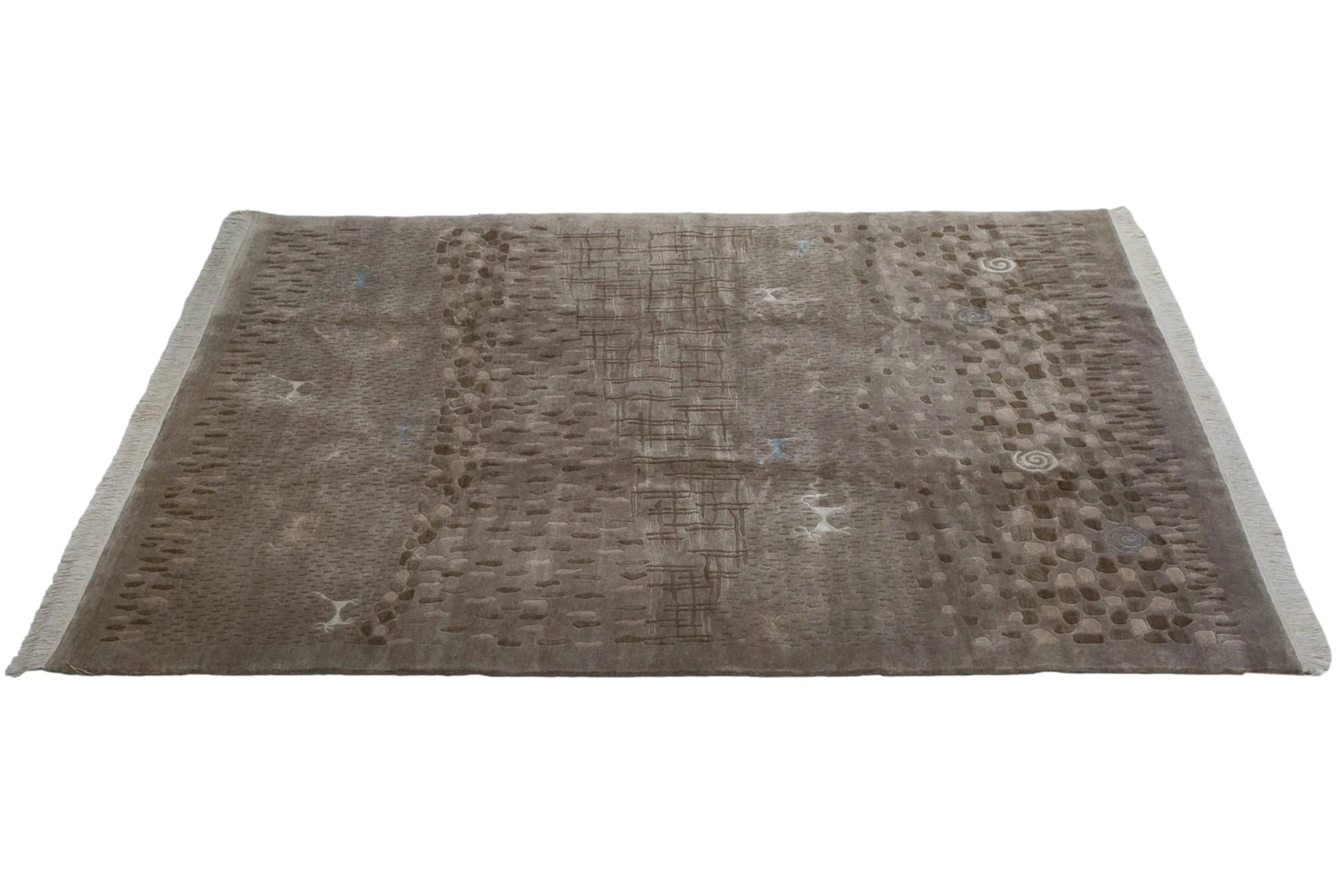 8x10 Indian Folk Art Design Carpet // ONH Item mc002294 Image 1