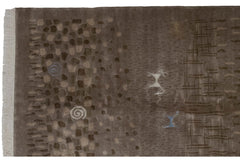 8x10 Indian Folk Art Design Carpet // ONH Item mc002294 Image 11