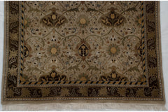 6x9 Vintage Indian William Morris Design Carpet // ONH Item mc002295 Image 4