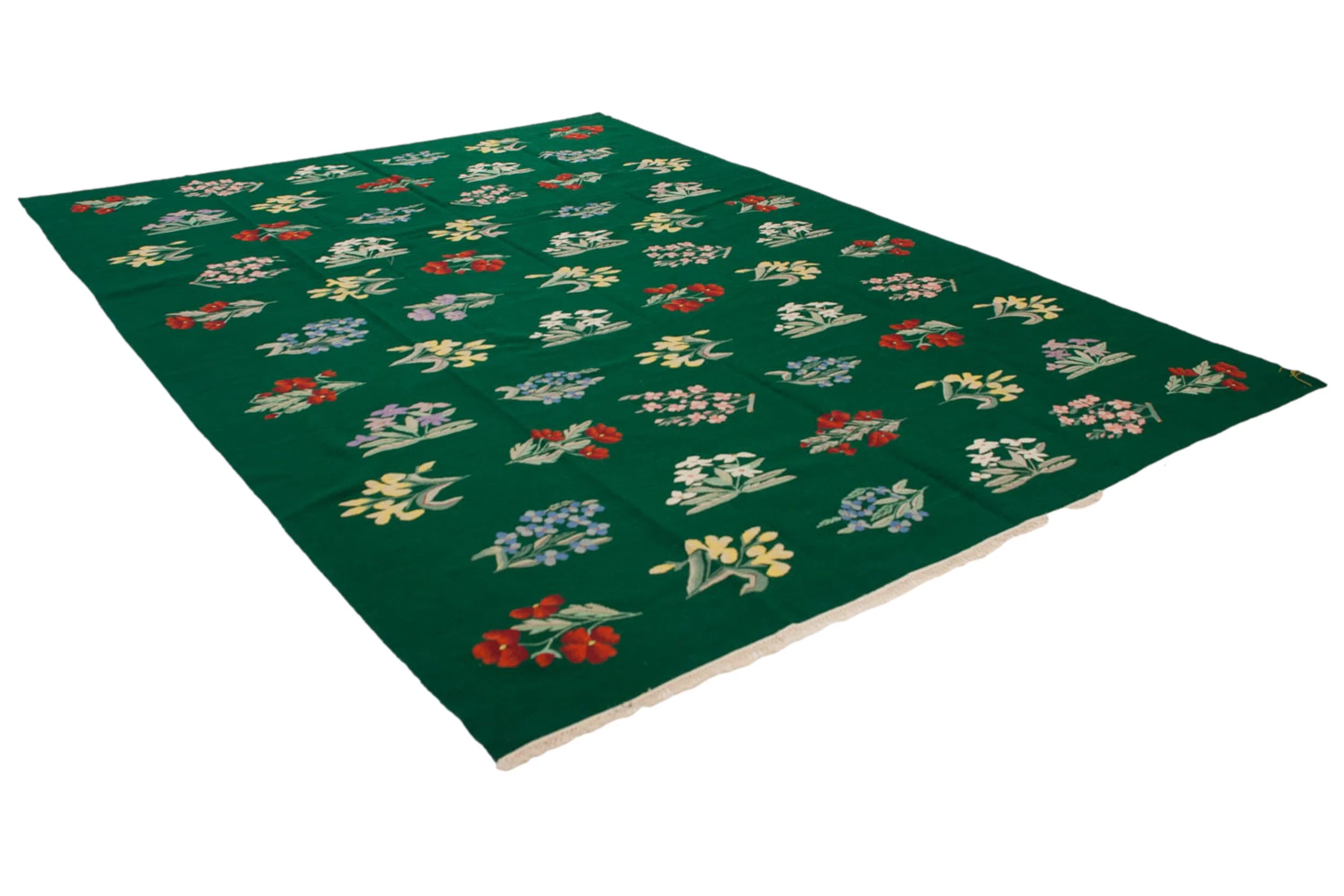 9x12 Vintage Romanian Kilim Carpet // ONH Item mc002296 Image 1