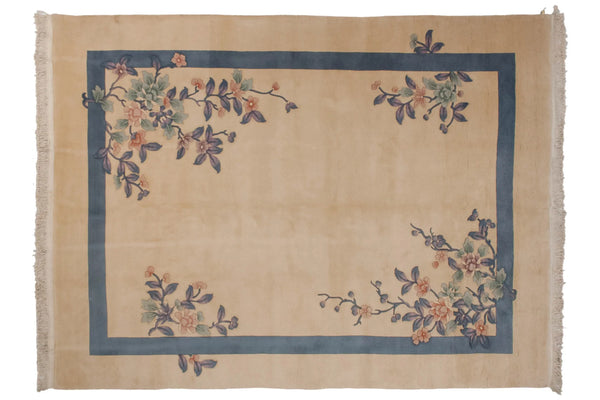 9x12 Vintage Modern Art Deco Carpet // ONH Item mc002298