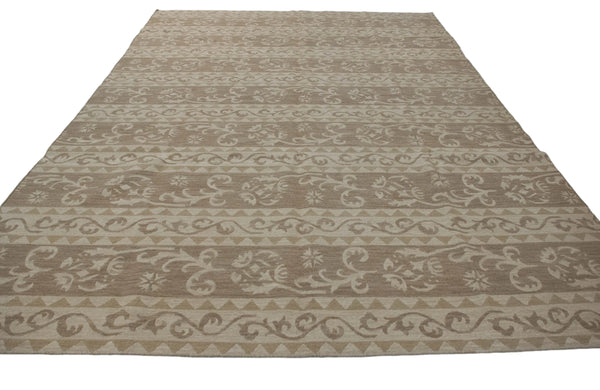 10x14 Contemporary Indian Soumac Design Carpet // ONH Item mc002300 Image 2