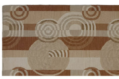 5x8 Abstract Indian Soumac Design Carpet // ONH Item mc002302 Image 9
