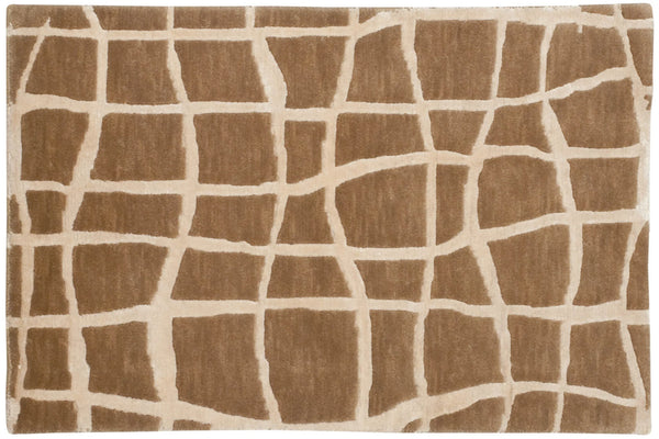 2x3 Indian Contemporary Design Rug Mat // ONH Item mc002303