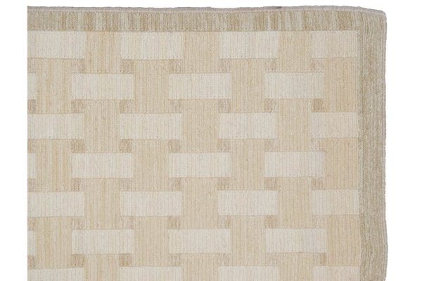 5x8 Modern Indian Basketweave Soumac Design Carpet // ONH Item mc002305 Image 1
