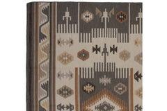 8x10 Geometric Indian Soumac Design Carpet // ONH Item mc002307 Image 6
