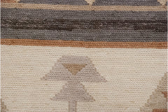8x10 Geometric Indian Soumac Design Carpet // ONH Item mc002307 Image 8