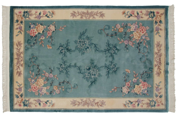 6x9 Vintage Contemporary Art Deco Carpet // ONH Item mc002314