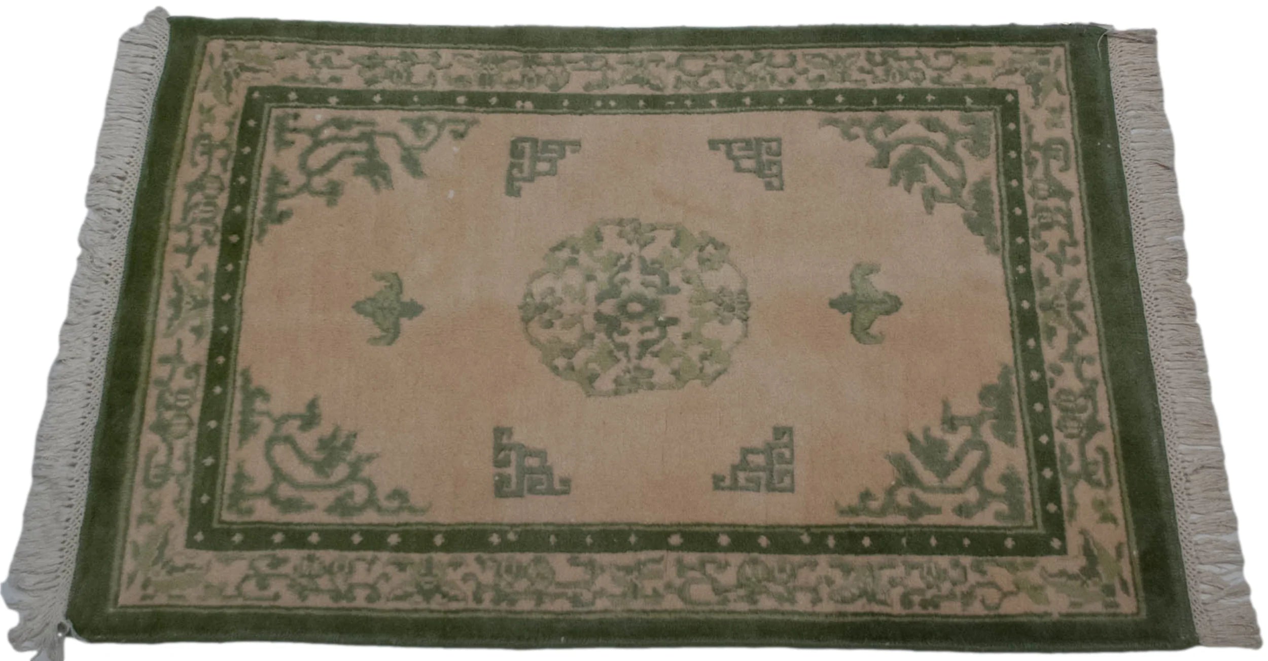 4x6 Vintage Indian Peking Design Rug // ONH Item mc002315 Image 1