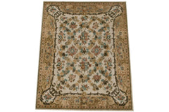 8x10 Vintage Contemporary Indian Savonnerie Design Carpet // ONH Item mc002316 Image 4