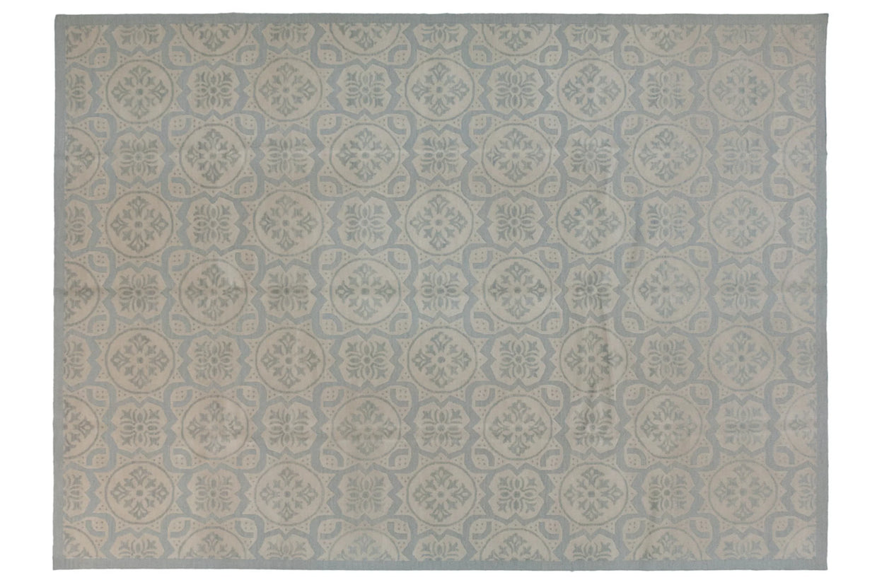 10x14 Contemporary Indian Soumac Design Carpet // ONH Item mc002319