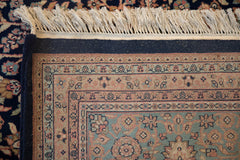 8.5x12 Vintage Indian Ardebil Design Carpet // ONH Item mc002323 Image 11