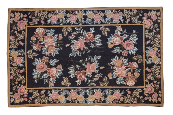 4x6 Vintage Chainstitch Rug // ONH Item mc002324