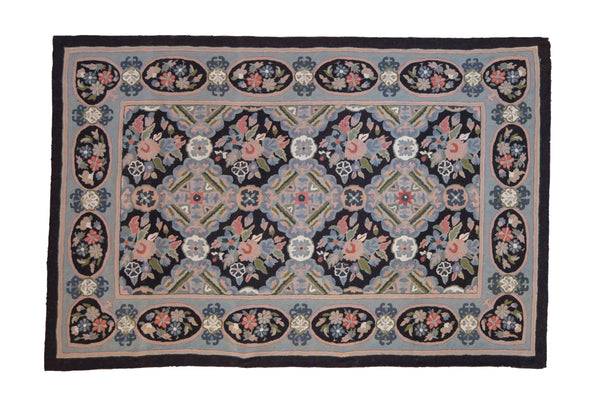 4x6 Vintage Chainstitch Rug // ONH Item mc002328