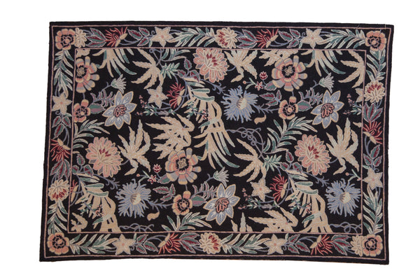 4x6 Vintage Chainstitch Rug // ONH Item mc002329