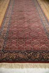 4x12 Fine Indian Bijar Design Rug Runner