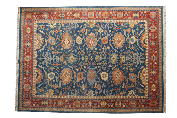 Vintage Indian Bijar Design Carpet // ONH Item: mc002339