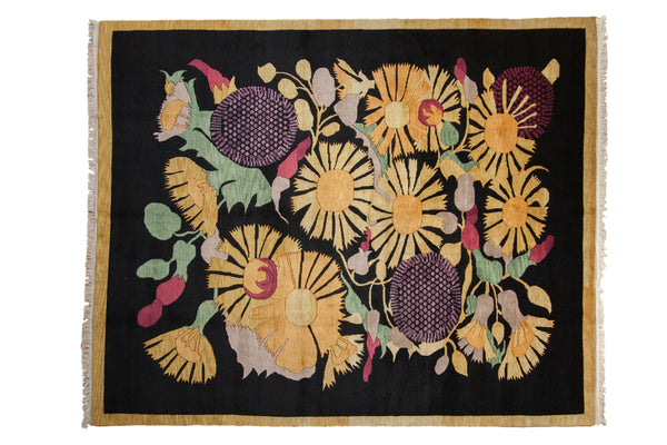 Vintage Indian Art Deco Design Carpet // ONH Item: mc002341