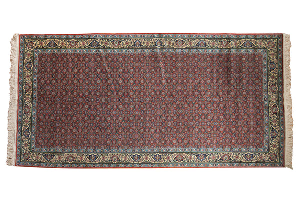 Vintage Bulgarian Tabriz Design Rug Runner // ONH Item: mc002344