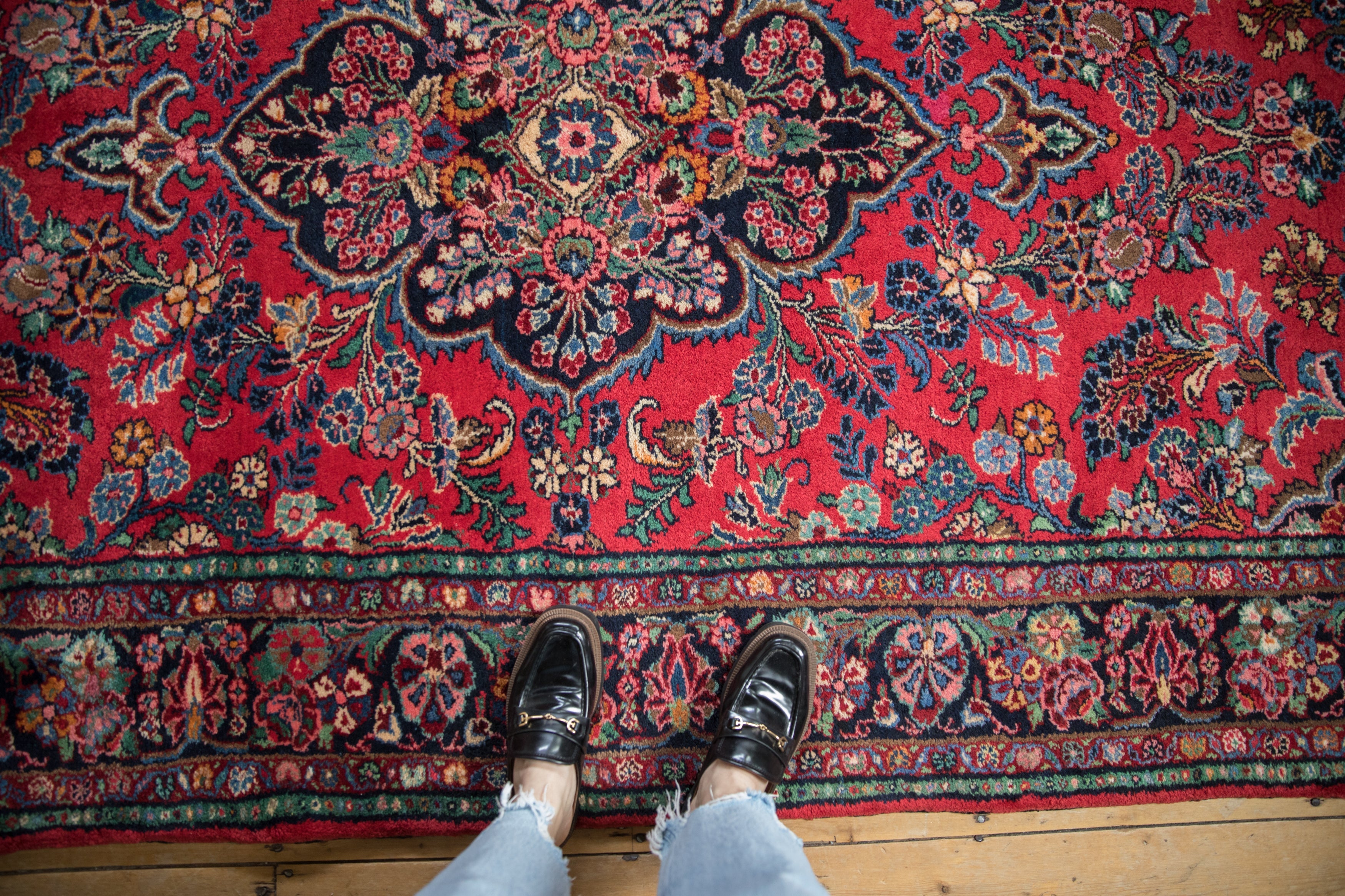 Vintage Dargezine Rug Runner // ONH Item: mc002345, Image 1