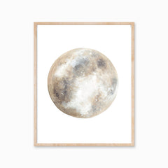 Katelyn Morse Neutral Moon Art Print 8x10 // ONH Item 7053