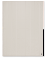 Louise Gray quilt with blush pink field, quilted, khaki, yellow, and black details.