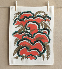 Made in USA by Makelike Botanical Screenprinted Tea Towel // ONH Item nh00213