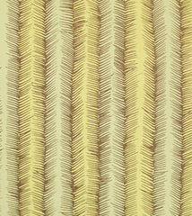 Yellow Fishbone Retro Wallpaper // ONH Item nh00227 Image 2