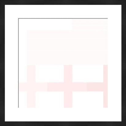 Study of Lines Graphic Art in Pink // ONH Item nh00253