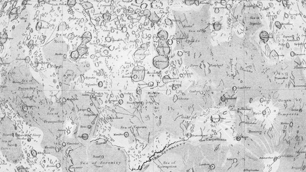 Antique Moon Chart Pull Down Revival in Pink // ONH Item nh00322l Image 8