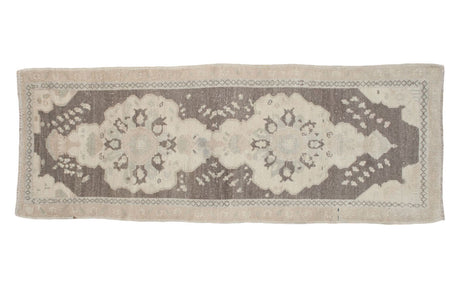 3x7.5 Vintage Oushak Rug Runner // ONH Item ee001475