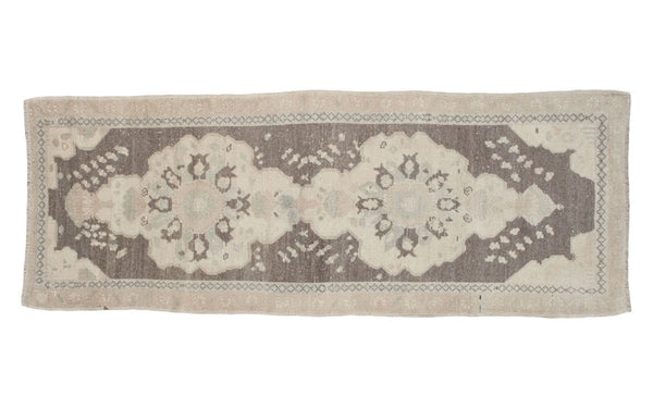 3x7.5 Vintage Oushak Rug Runner // ONH Item ee001475
