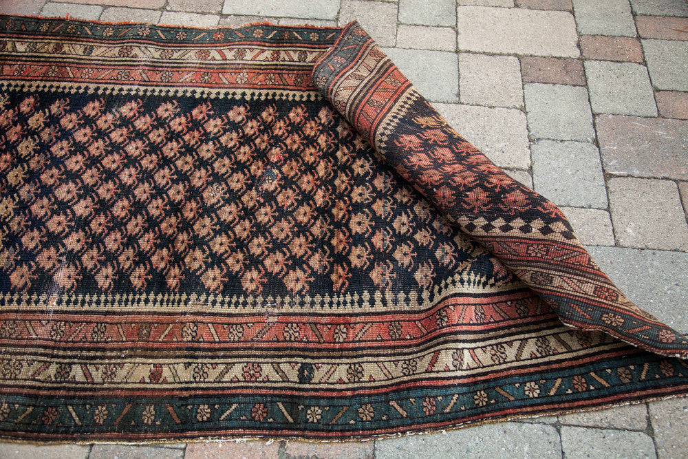 4x6 Vintage Kurdish Bijar Rug // ONH Item 1197 Image 1