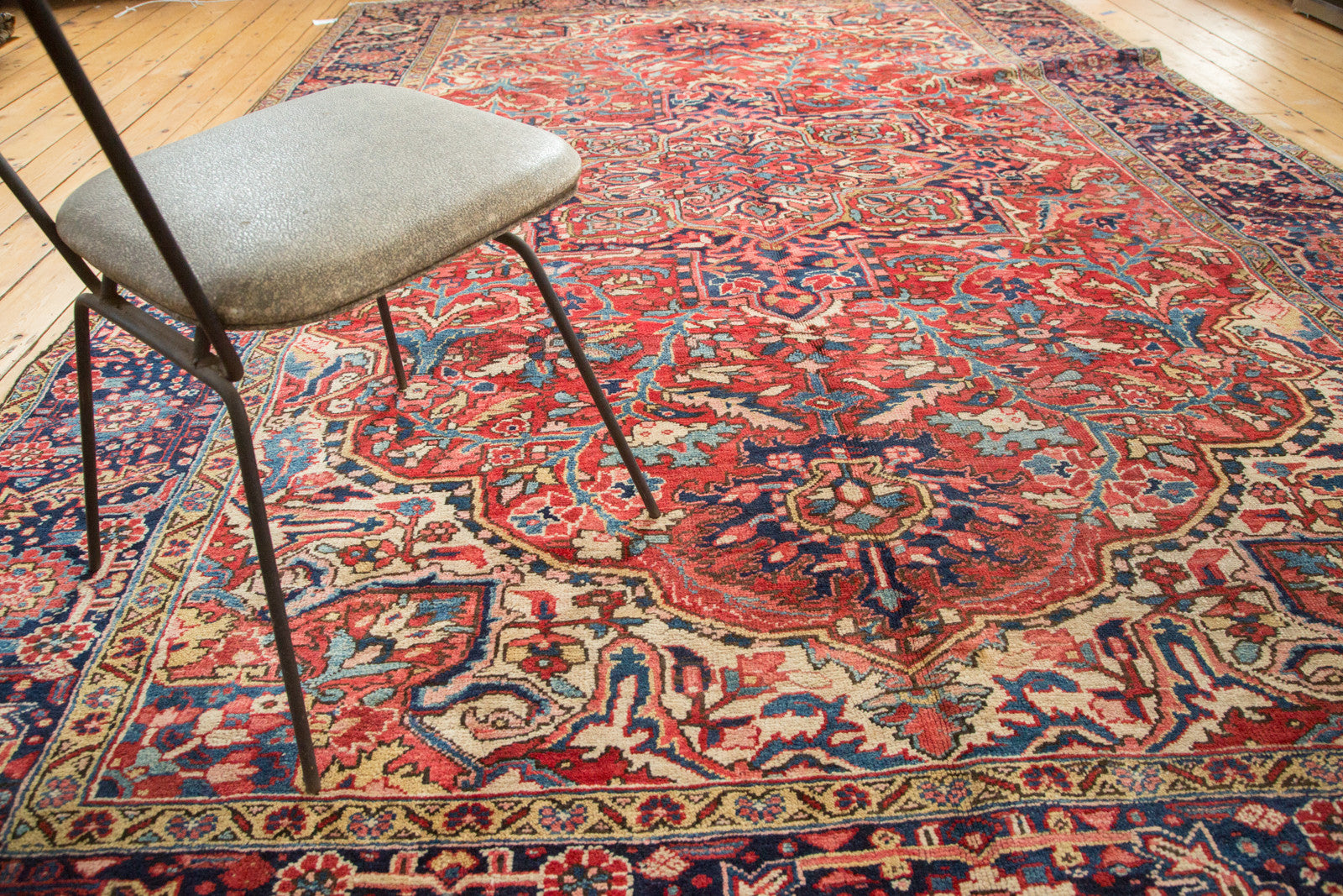 Vintage Heriz Carpet