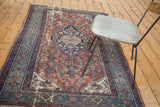 Antique Distressed Bibikabad Rug